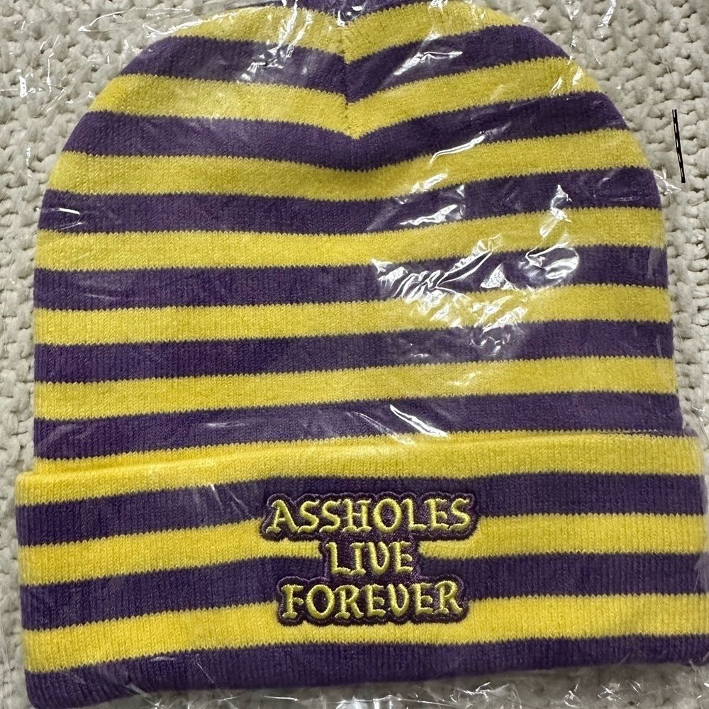 ALF STRIPE ESSENTIAL PATCH BEANIE - Picture 4 of 7